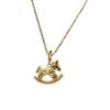 Dainty Tiny Gold Color Horse Pendant Necklace for Women 2026 Horse Year New Trend Cute Animal Necklace New Year Jewelry Gifts