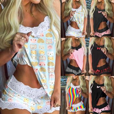 Women Lace Sexy Lingerie Sleepwear Romper Suit Sleepwear Lace Underwear