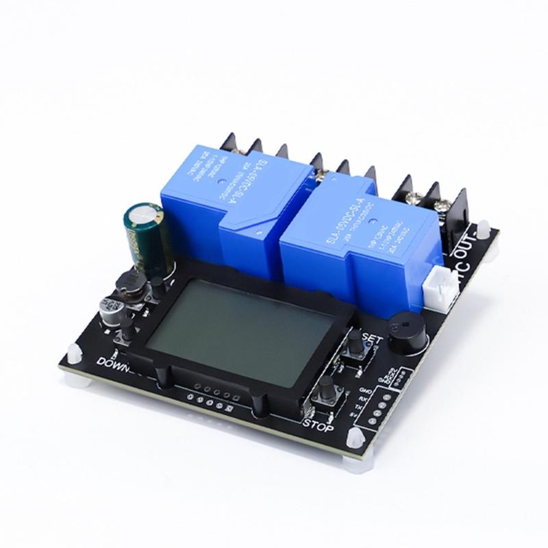 Programmable Battery Module 30A Relays LCD Screen Automatic Low Voltages Cutoff Switches Board For DIY Power Systems