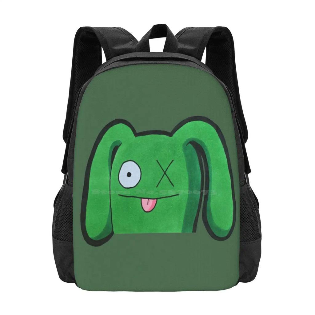 Uglydolls' Ox School Bags Travel Laptop Backpack Ox Uglydolls Marker Green Cute Kawaii