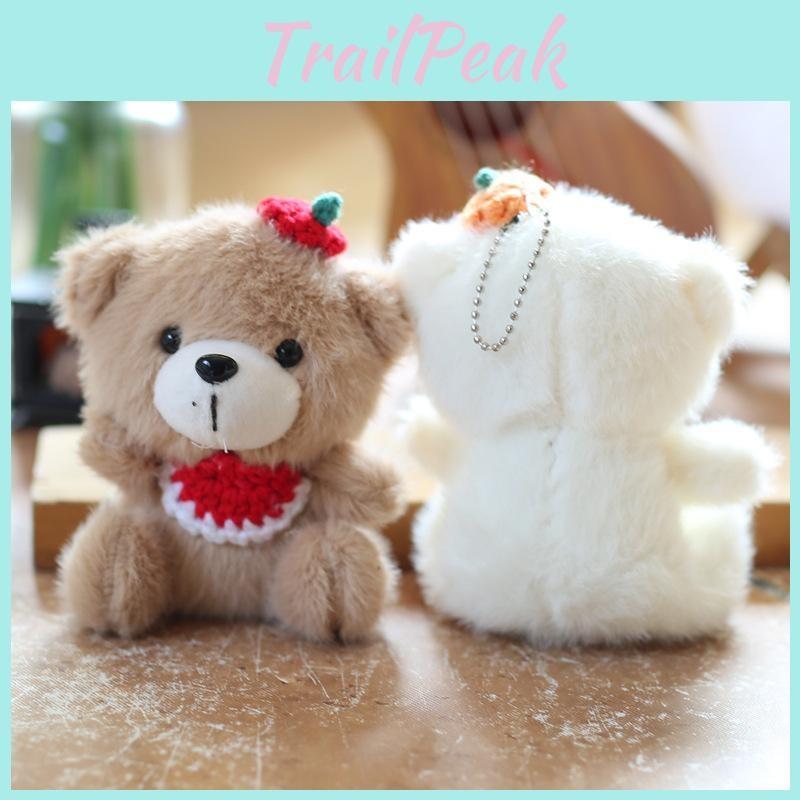 Teddy Pp Bear Cotton Plush Keychain Backpack Decor Stuffed Toy Gift For Kids