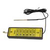 Portable Electric Fence Voltage Tester 12kv Electric Fence Voltage Fault Finder with 6 Indicator Lights for Farm