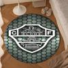 Football Elche Crest Design Round mat Home Decor, Chair rug For livingroom,Bedroom, doormat home decor Birthday Gift Christmas Gifts