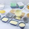 12 stk/sett Silikonkakeform Rundformet Muffins Cupcake Bakeformer Kjøkken Matlaging Bakeware Maker DIY Kakedekoreringsverktøy