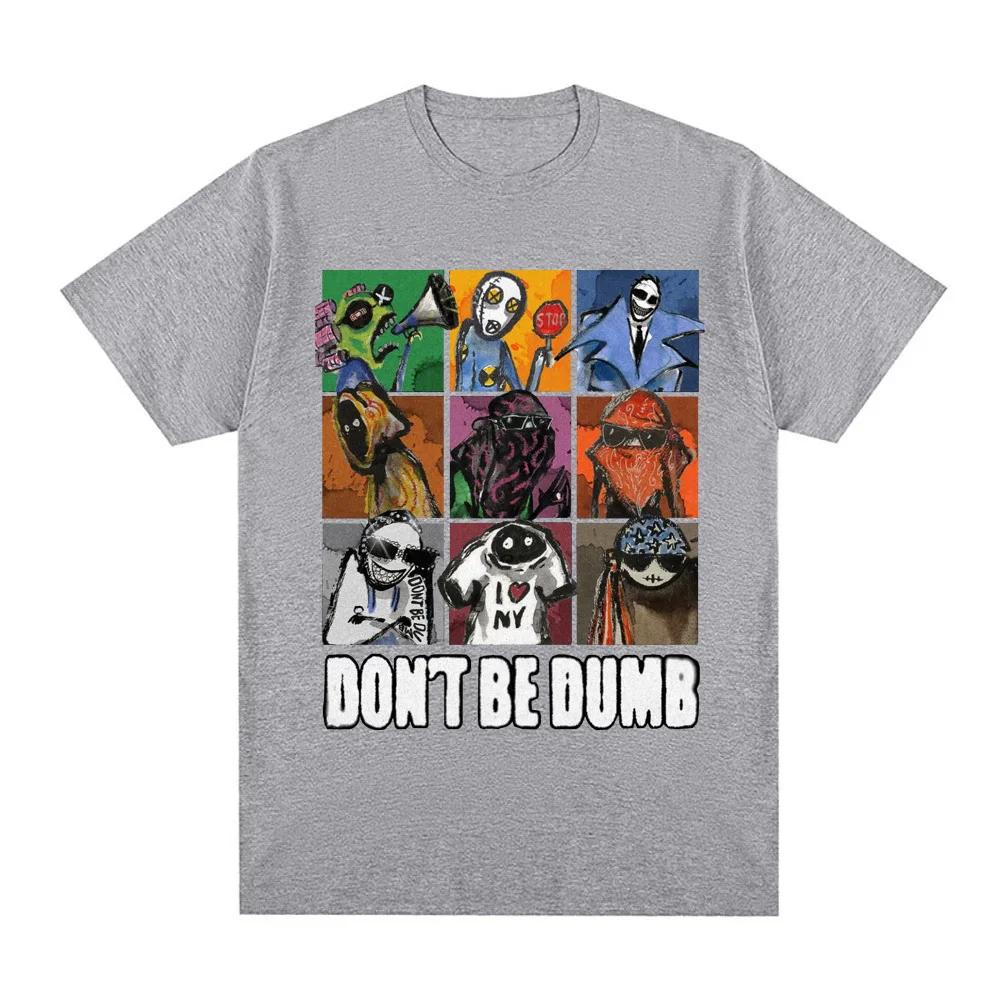 Album DON BE DUMB T-shirt Graphic Printing Hip Hop Cotton Tee-shirt Short Sleeve FashionTshirt Unisex Clothes
