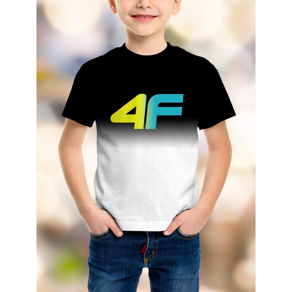 

Summer Calvin Boy T-shirt Casual Fashion Casual Short-sleeved Summer Comfortable Boys T-shirt 140