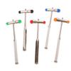 1 Stück Doppelkopf Neurologischer Massagehammer Multifunktionaler Perkussor Diagnostischer Reflex-Perkussionshammer Reflexhammer
