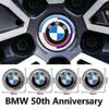 4pcs 56mm Wheel Center Hub Cap For Bmw 50th Anniversary Edition 36136768640