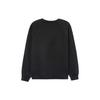 Li Ning Bestickter Lockerer Pullover Lässiges Sweatshirt Herren Sweatshirt Schwarz AWDRA37-1