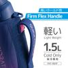 Thermos Water Bottle Vacuum Insulated Sports Bottle Navy Pink For Cold Storage 1.5L FHT-1501F NV-P