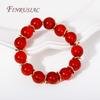 4/5/8MM 18K Gold Plated Wave Flat Spacer Beads,Wave Curling Round Bead Separators DIY Beading Jewelry Making