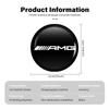 ZPU1  Car Lock Keyhole Stickers Door Lock Protect Car Stickers For Mercedes-Benz A/B/GLA/CLA Smart AMG W108 W124 W126 W140 W168 W169