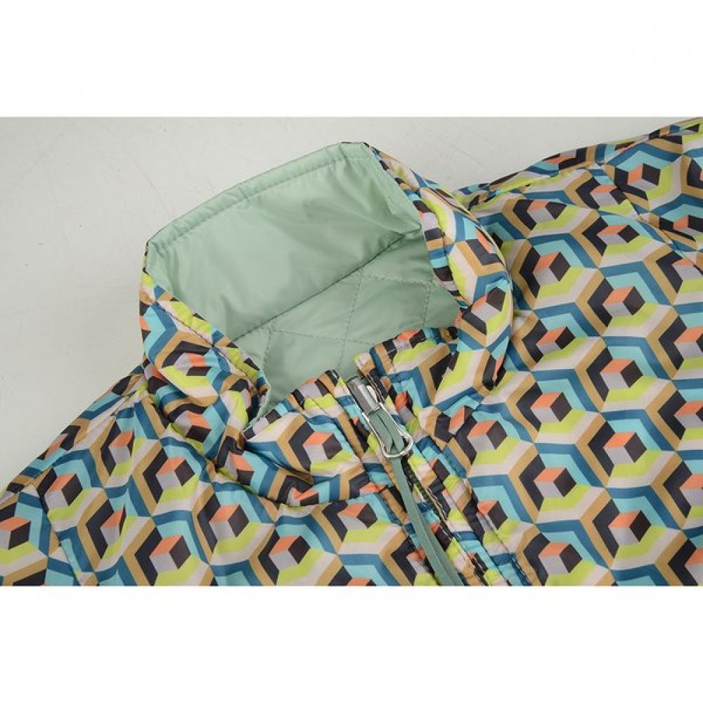 Oilily Reversible Goose Down Pattern Jumper Owaf7jp012