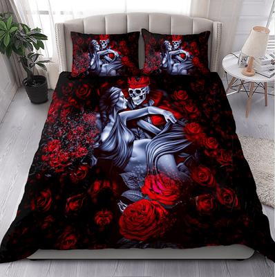 Cráneo vikingo Doona funda nórdica juego de cama ropa de cama individual doble regalo