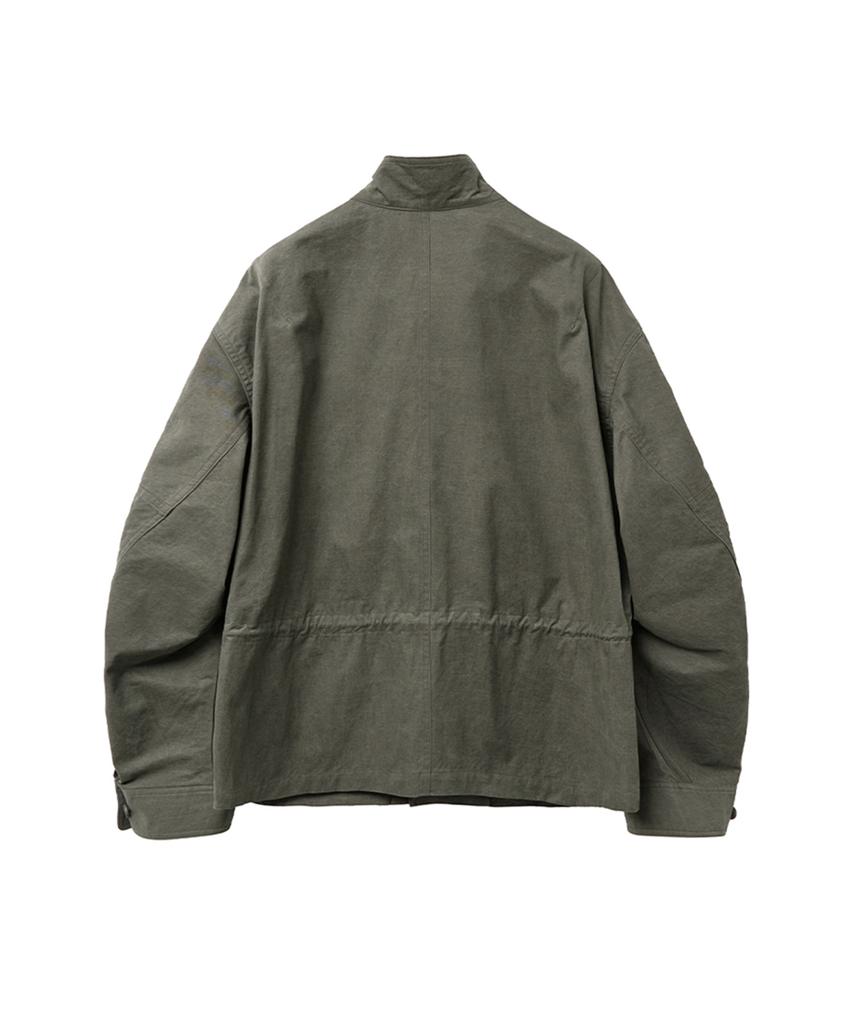 MISEKI SEOUL Double Pocket Short Field Jacket Khaki