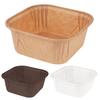 50Pcs Muffin Cup Easy To Release Disposable Non-stick High-temperature Resistant Roll-rim Design Baking Paper Thickened