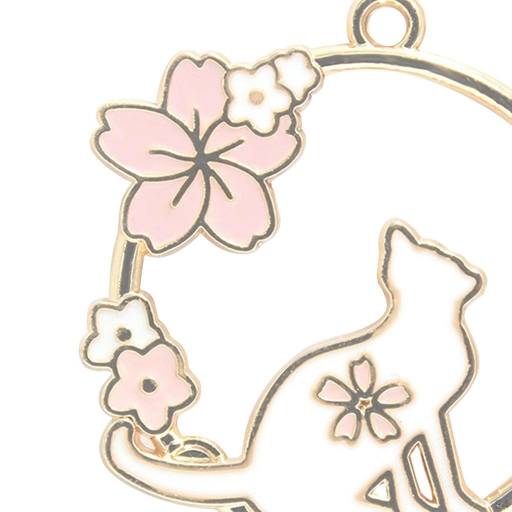 20 Pieces Wreath Charms Pendants for Jewelry Making Accessories Anklets