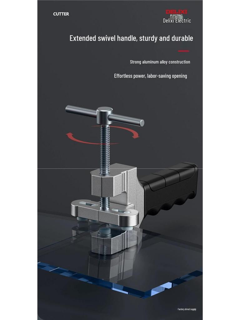 Delixi Handheld Diamond Glass & Tile Cutter Tool