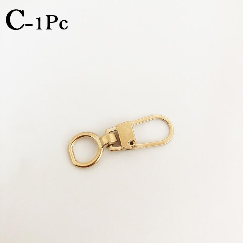 1Pcs Leather Zipper Metal Pullers for Zipper Sliders Replacement Repair Zipper Head for Bags Clothes DIY Sewing Accessories