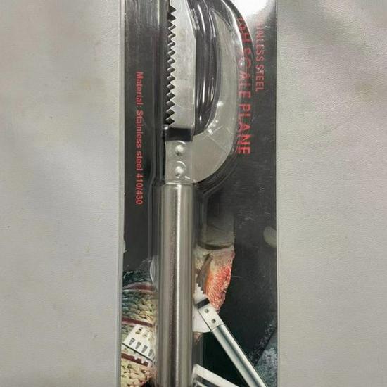 Mehrzweck-Fischschupper und Bauchmesser aus Edelstahl