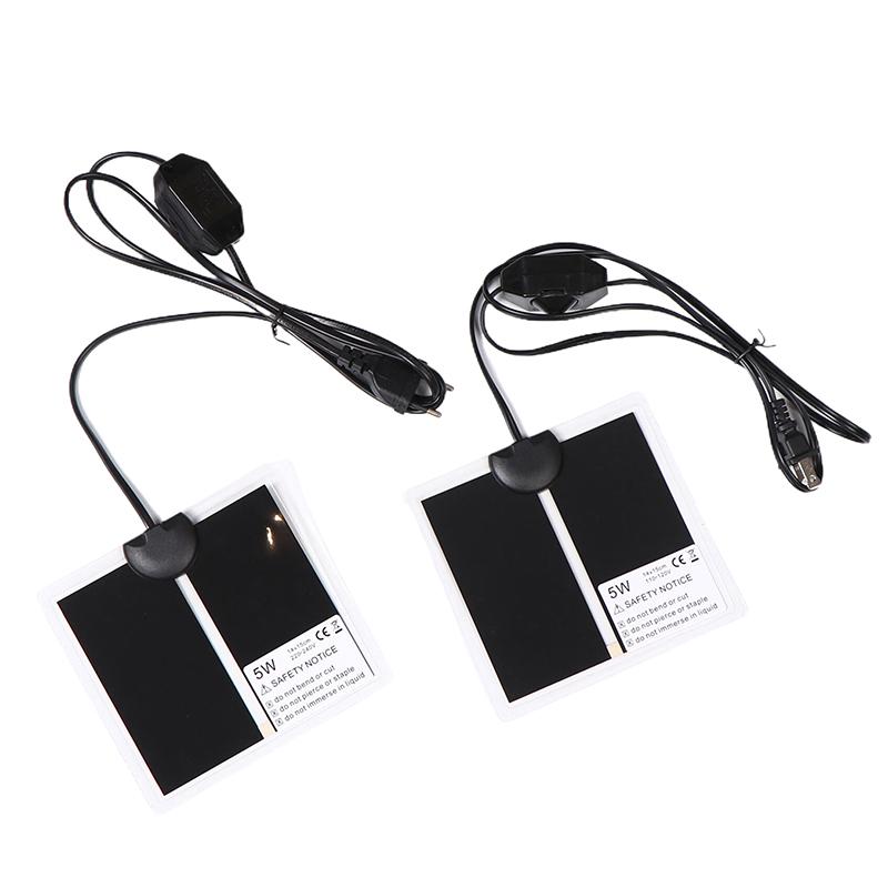 5-45W Terrarium Reptiles Heat Mat Climbing Pet Heating Warm Pads Adjustable Temperature Controller Mats Eu/Us