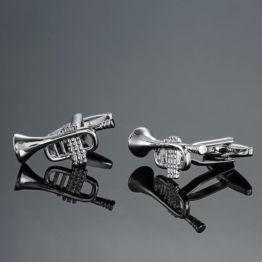 

Treble Clef Music Note Sleeve Button Drum Music Instrument Series Cufflinks Concert Accessories Style 11