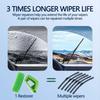 Windshield Wiper Tool, ABS Vehicle Windshield Wiper With Sponge, Portable Ergonomic Cleaning Tool For Windshield Cutter, Universal