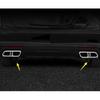 New Chrome Rear Tail Exhaust Muffler Tip Pipe Steel For Cadillac CT4 -2024