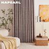 1PC NAPEARL 80% Blackout Curtain Star Pattern Thermal Insulated Curtains for Bedroom Living Room Balcony Window for Home Decor