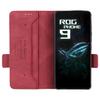 For Asus ROG Phone 9 5G Case Leather Wallet Flip Phone Cover with Hardware Decor