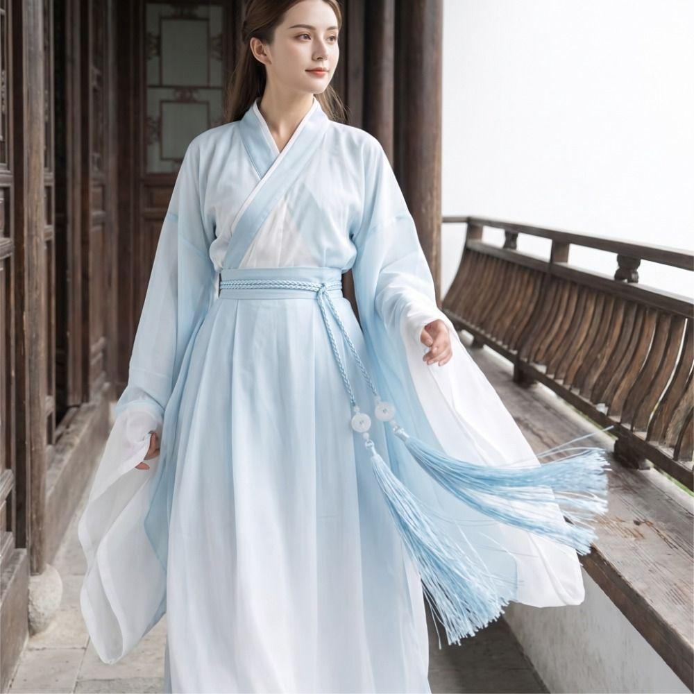 Chinese Style Hanfu Waist Tie Belt Pendant Tassel Waist Cord Retro Rope Waist Chain Waist Decor