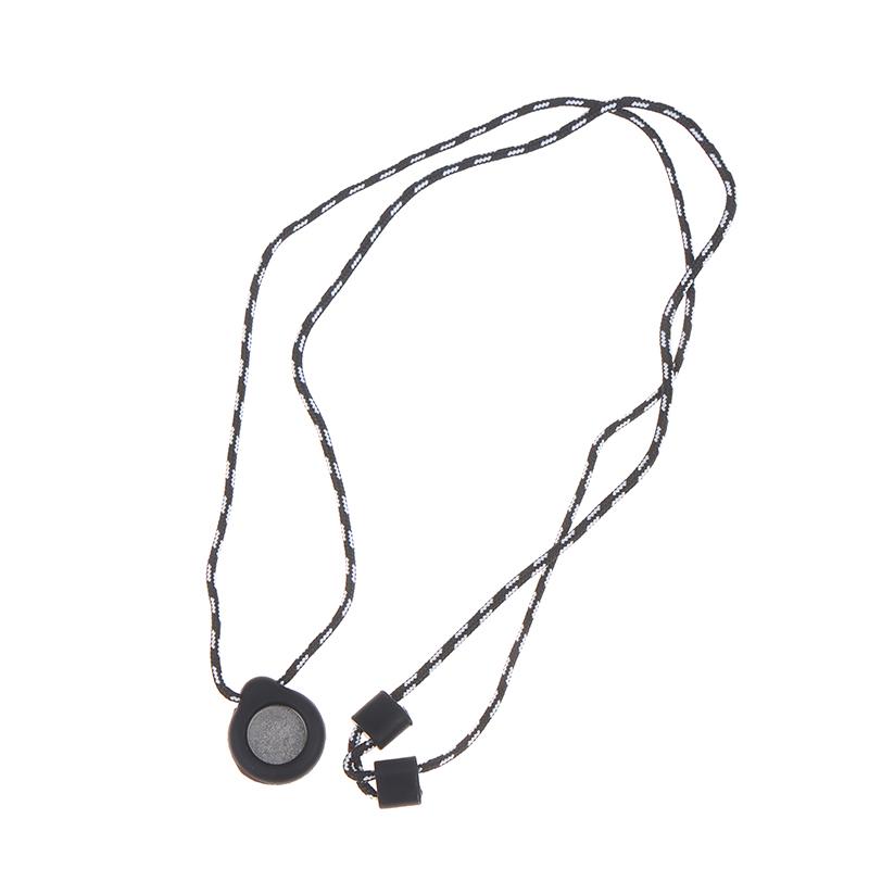 Magnetic Necklace Microphone Mount Hands-Free Mini Mic Holder for Vlogging Live Streaming Podcast Interview Content Creator Use
