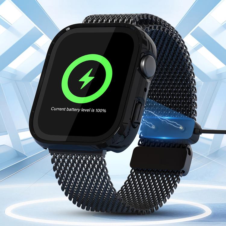 Tempered Film Integrated PC Watch Protective Case