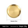 Korean Stainless Steel Round BBQ Plate