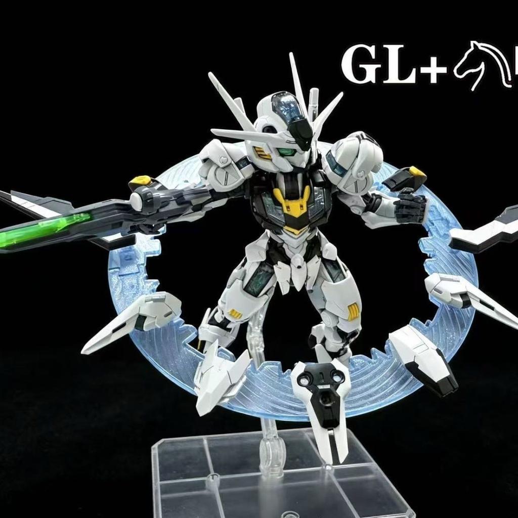 Gl Model Mgsd Xvx-016 Aerial Assembly Model Kits Black With Special Effects Action Figure Robot Plastic Model Hobby Gifts Toys