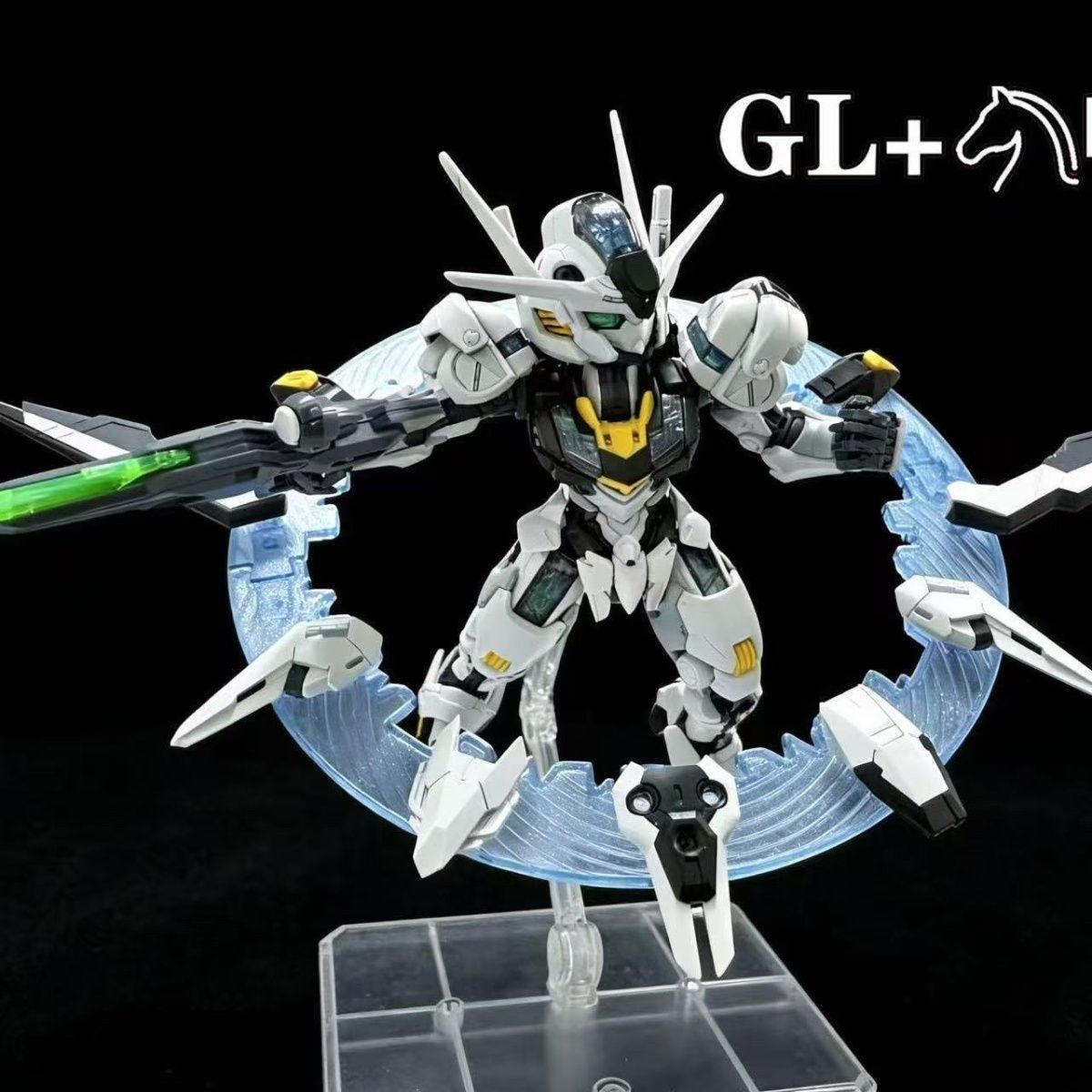 

Gl Model Mgsd Xvx-016 Aerial Assembly Model Kits Black With Special Effects Action Figurine Robot Plastic Model Hobby Gifts Toys no box