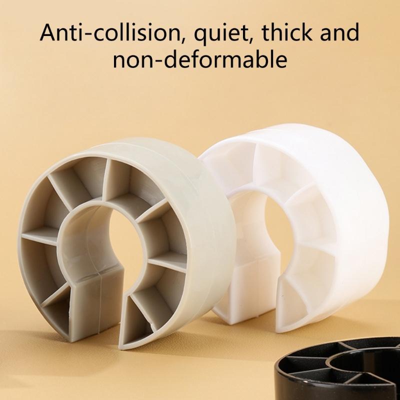 Thickened Door Stoppers with Elastic PVC Design Kid Safe Finger Guards Quick Fixing for Homes Kitchen Bathroom Bedroom