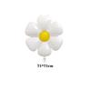 10 pezzi Palloncino Margherita Enorme Fiore Bianco Palloncini in Alluminio per Compleanno Baby Shower Matrimonio Margherita Festa Decorazioni Forniture