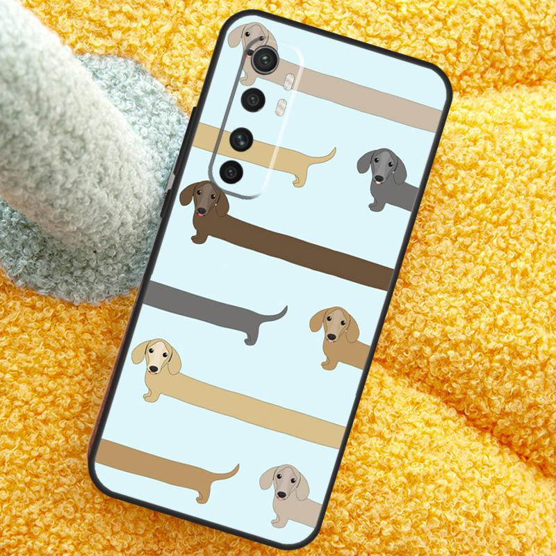 Süße Dackel-Wursthund Hülle Für Xiaomi 15 Ultra 14 13T 14T 15T 17 Pro Max Hülle Für POCO X7 Pro X5 X6 F5 F6 F7 F8