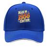 Vintage Gold Year Celebration Typogr Sandwich Baseball Cap Sun Cap Outdoor Workouts Hat