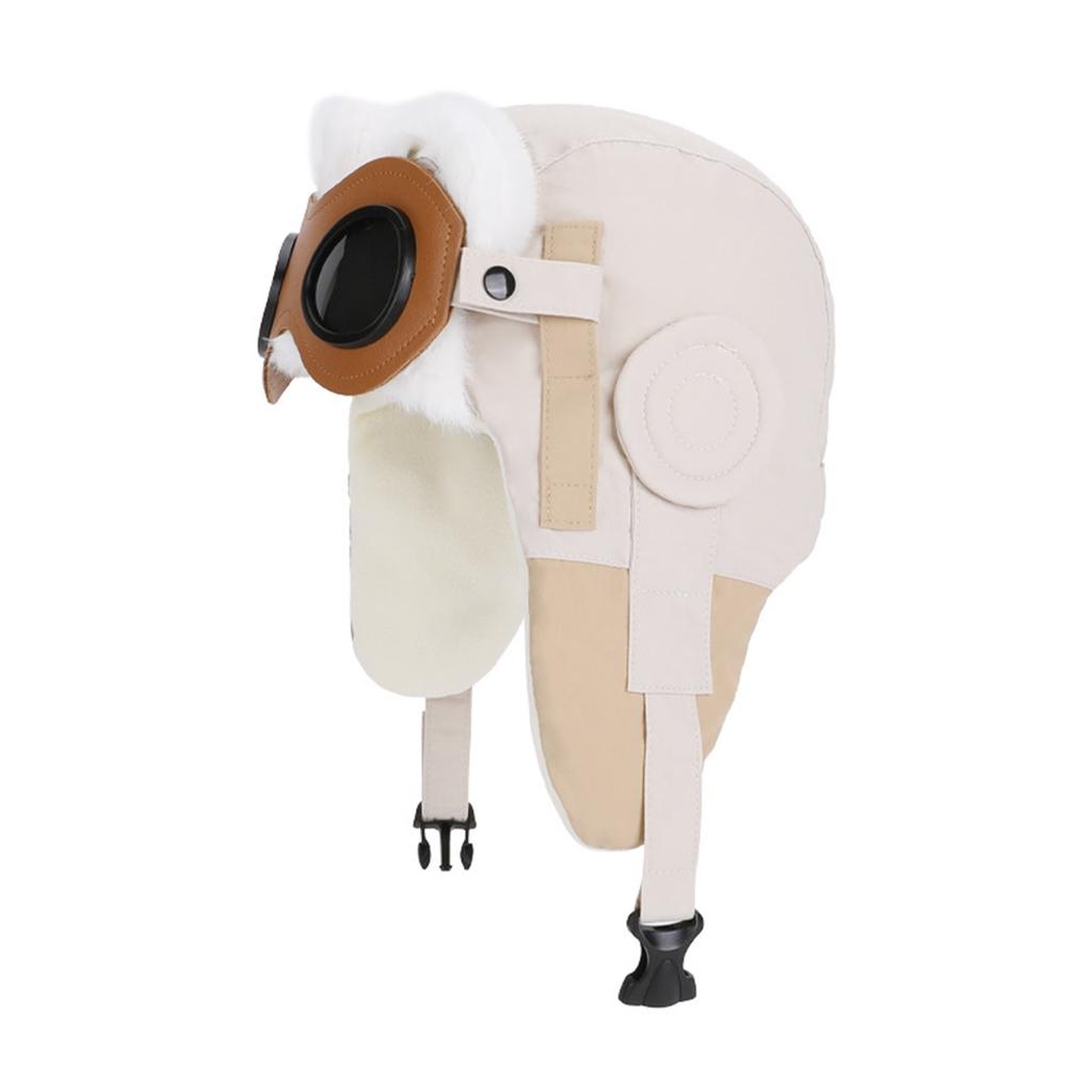 Wintermütze für Kinder, Retro Lei Feng Mütze, Mütze mit warmem Fleece, Ohr-, Motorradmütze zum Fahren