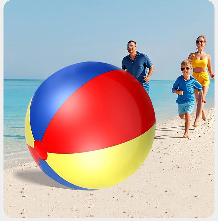 Eco-Friendly PVC Inflatable Colorful Football for Parent-Child Games