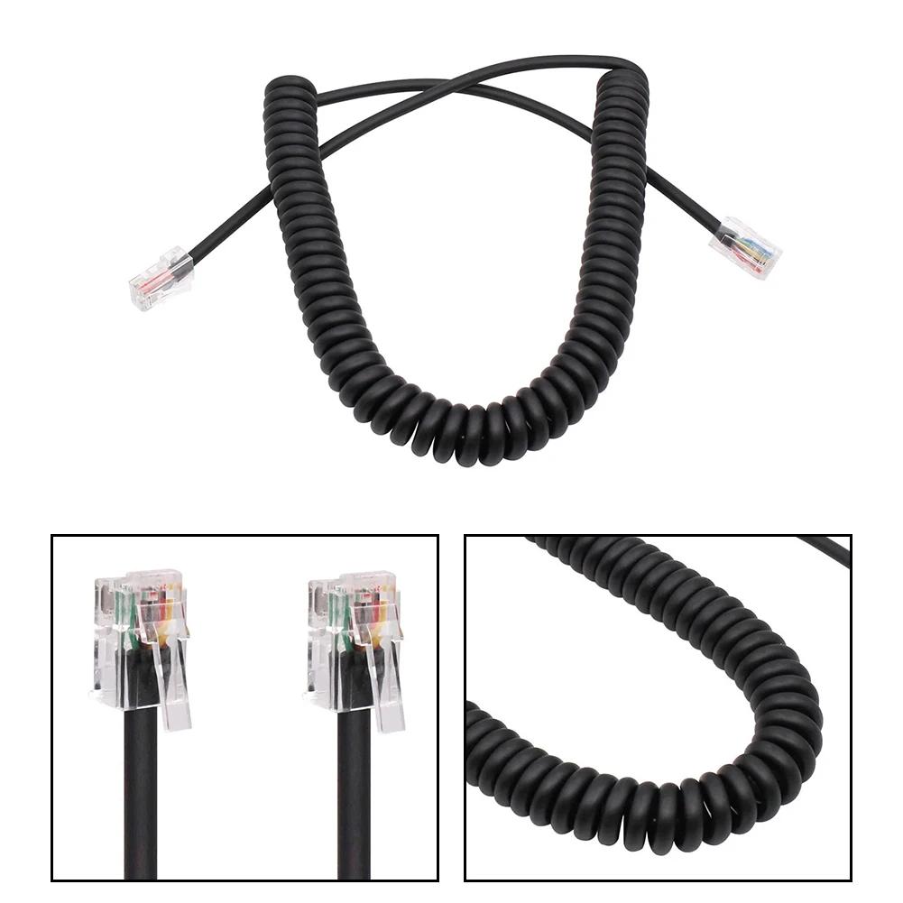 

Handset Cord 8-core Mic Wire Easy Plug-in Installation Replacement Microphone Cable Black Car Radio Replacement China Mainland