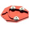 Professional Motorbike Kickstand Stand Extension Pad Support Plate for KAWASAKI ZX14R GTR1400