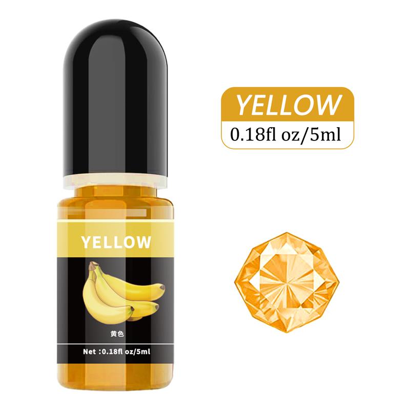 5ml Epoxy Resin Pigment Liquid Colorant Dye DIY UV Epoxy Resin Mold Jewelry Making Accessories Dye Pigment