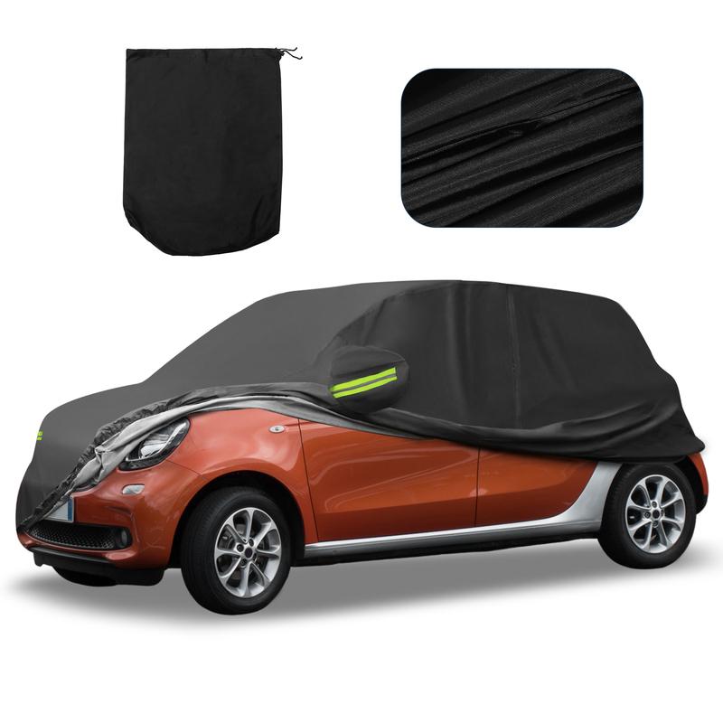 Motoforti for Smart Forfour 2014- Cover Waterproof Car Cover Outdoor Full Car Cover All Weather Protection
