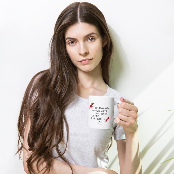 Mug - dino mugs - humour collègue - céramique haute qualité - 325ml - anti-brûlures