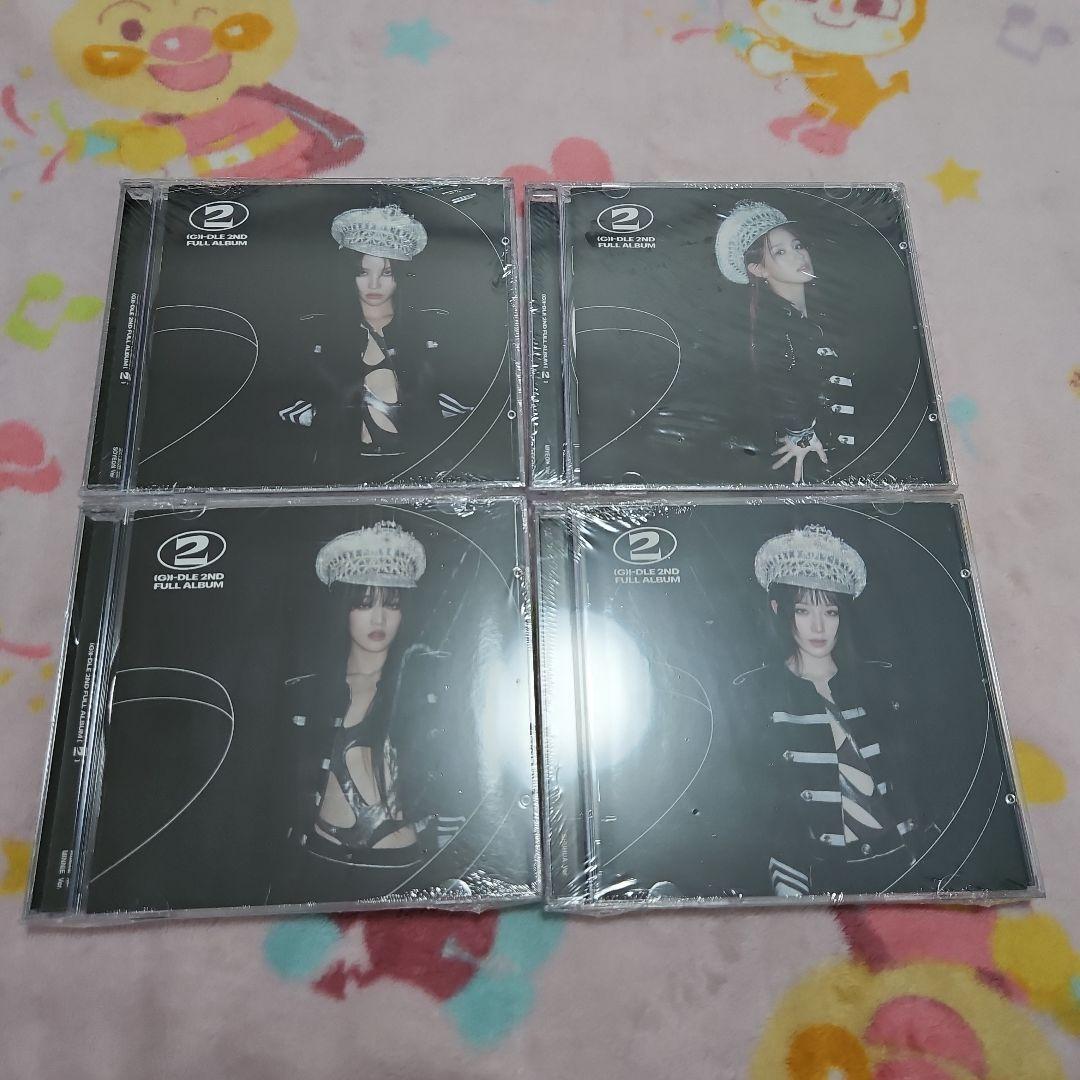 

[USED] 2:(G)I-DLE Vol.2 (Jewel Ver.) 4 CDs