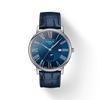 Leather Strap Blue Dial Men's Fashion Watch T122.423.16.043.00