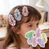 Flower Clouds Hair Clips Candy Color Child Hairgrips Fashion Headwear  for Women Girls